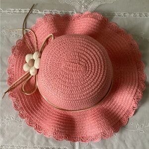 Unbranded girls hat & matching purse.